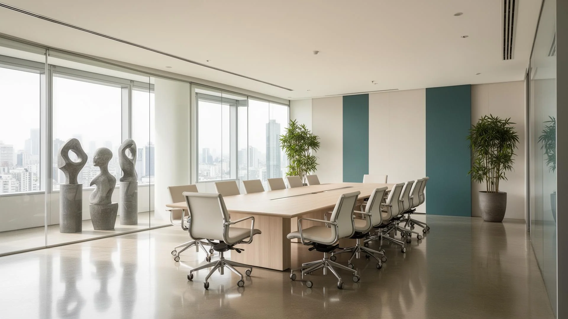 Escritório corporativo higienizado pela izi Solutions